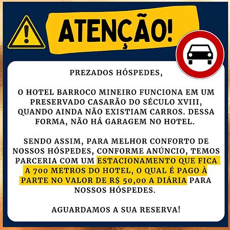 Hotel Barroco Mineiro Ouro Preto  Exterior foto